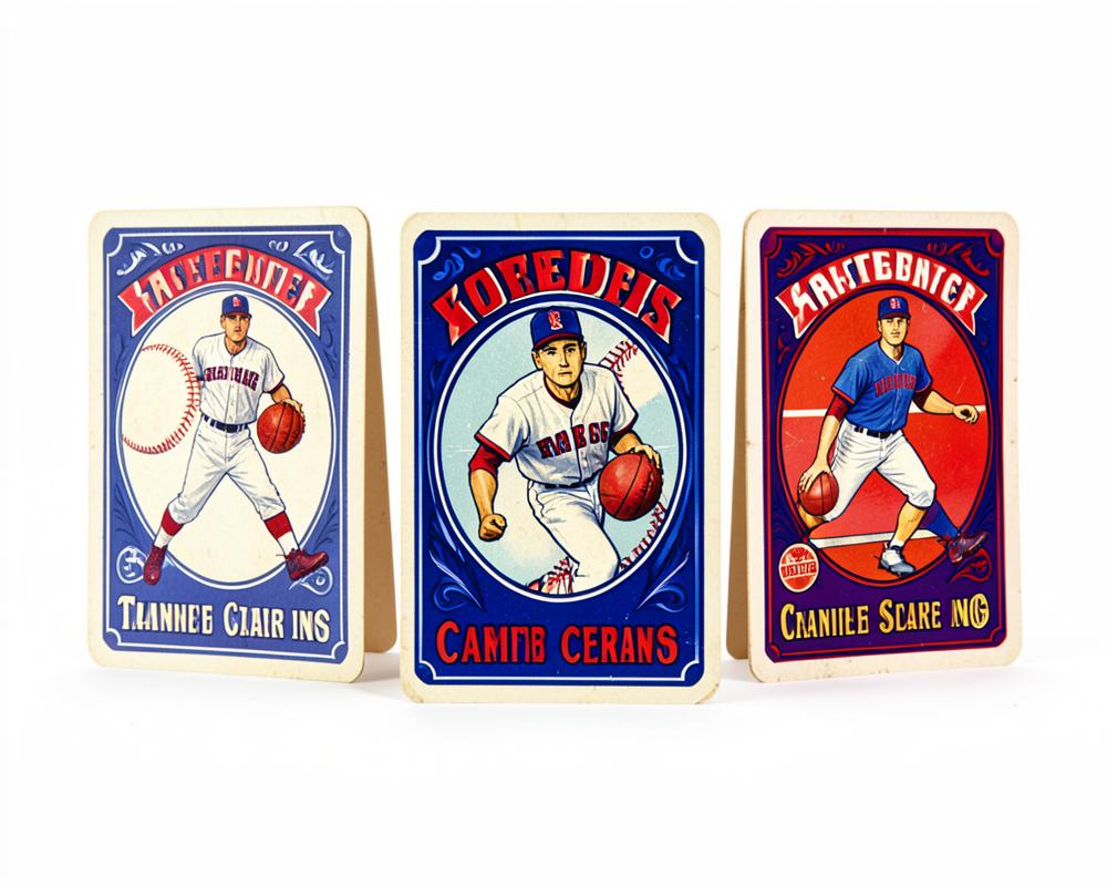 Three vintage baseball and basketball cards